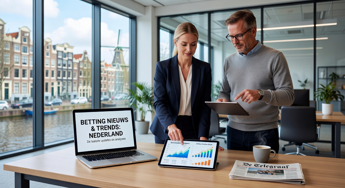 Logo van de Kansspelautoriteit met afbeelding van een sportsbook-interface waarop verboden wedmarkten worden gemarkeerd
