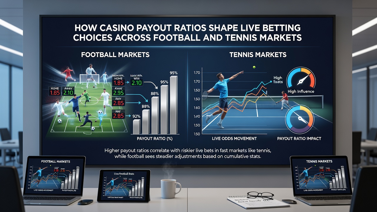 Analyse van live tennis odds met RTP indicatoren voor setwinsten en momentum shifts